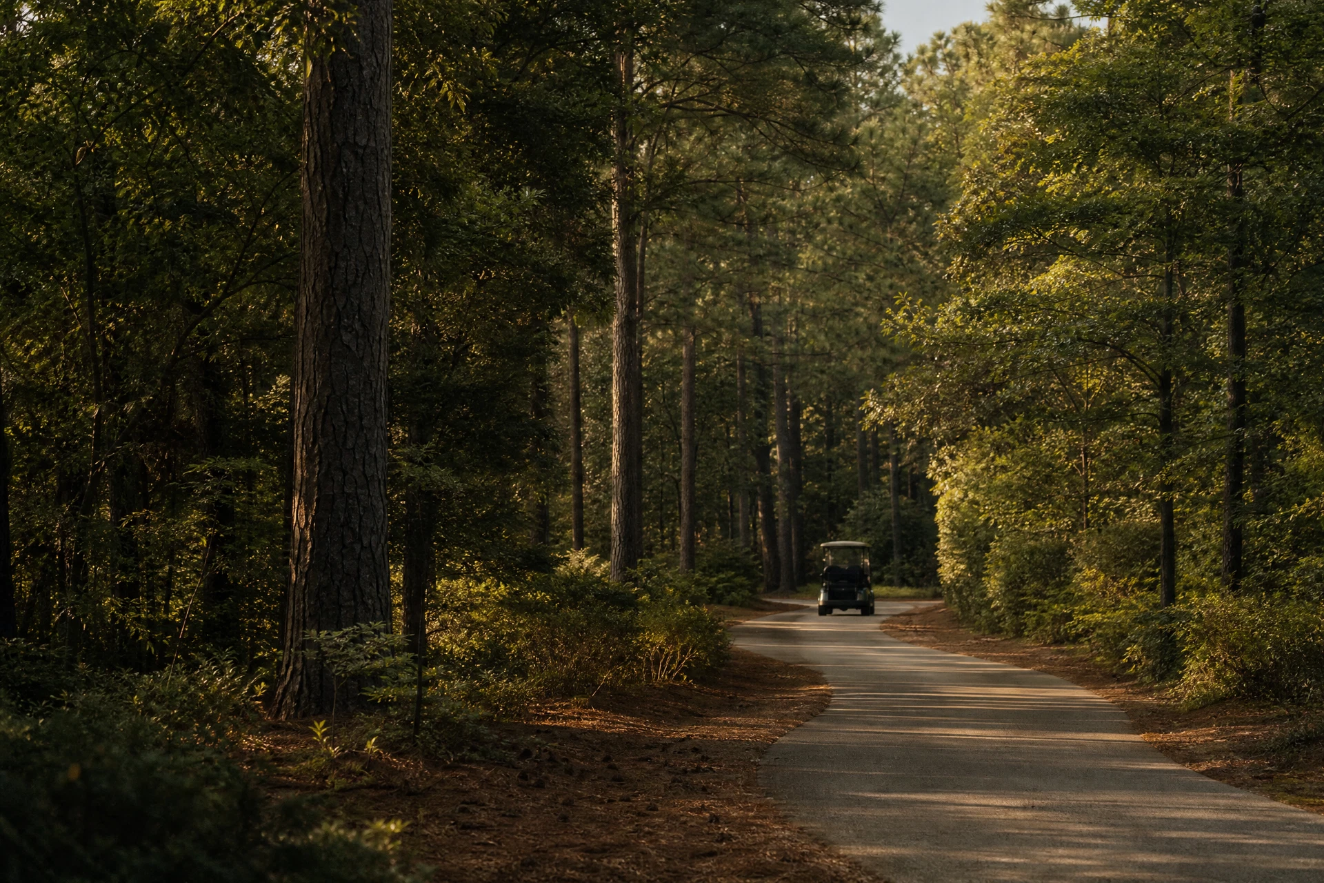 Representative shaded path reflecting Peachtree City mobility context