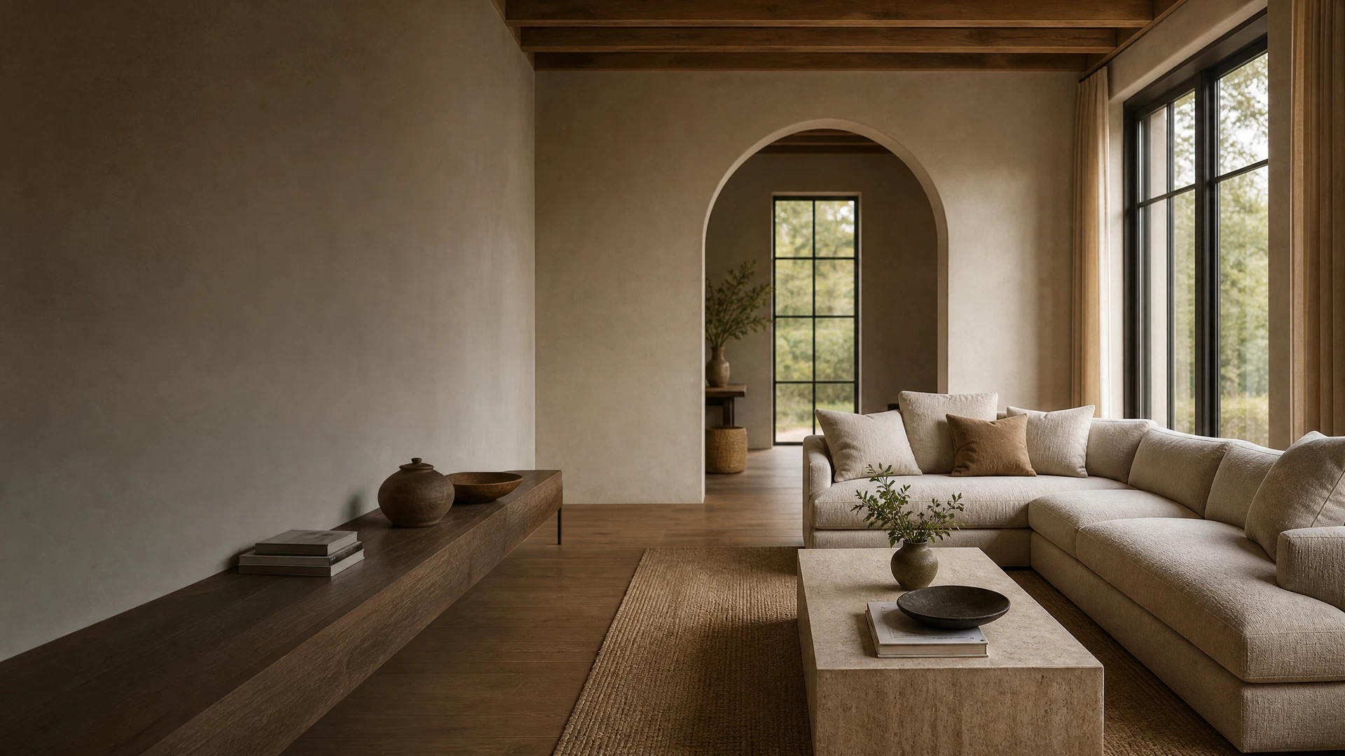 Editorial prepared residential interior